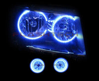 Chevrolet Suburban V.3 Fusion Color Change Headlight & LED Halo Fog Light Kit 2007-2013