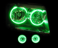 Chevrolet Suburban V.3 Fusion Color Change Headlight & LED Halo Fog Light Kit 2007-2013