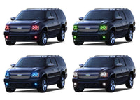 Chevrolet Suburban V.3 Fusion Color Change Headlight & LED Halo Fog Light Kit 2007-2013