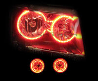 Chevrolet Suburban V.3 Fusion Color Change Headlight & LED Halo Fog Light Kit 2007-2013
