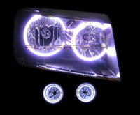 Chevrolet Suburban V.3 Fusion Color Change Headlight & LED Halo Fog Light Kit 2007-2013