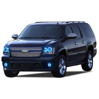 Chevrolet Suburban V.3 Fusion Color Change Headlight & LED Halo Fog Light Kit 2007-2013