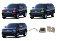 Chevrolet Suburban V.3 Fusion Color Change LED Halo Headlight Kit 2007-2013