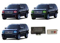 Chevrolet Suburban V.3 Fusion Color Change LED Halo Headlight Kit 2007-2013