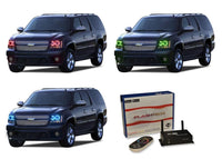 Chevrolet Suburban V.3 Fusion Color Change LED Halo Headlight Kit 2007-2013