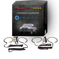Chevrolet Silverado V.3 Fusion Color Change LED Halo Headlight Kit 2003-2006