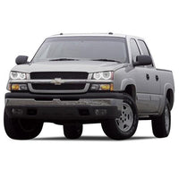 Chevrolet Silverado White LED Halo Headlight Kit 2003-2006