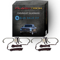 Chevrolet Silverado V.3 Fusion Color Change LED Halo Headlight Kit 2007-2013