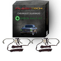 Chevrolet Silverado V.3 Fusion Color Change LED Halo Headlight Kit 2007-2013