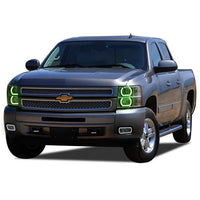 Chevrolet Silverado ColorChase LED Halo Headlight Kit 2007-2013