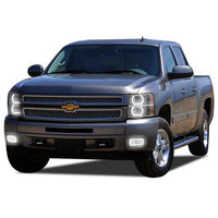 Chevrolet Silverado V.3 Fusion Color Change LED Halo Headlight Fog Light Kit 2007-2013