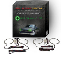 Chevrolet Silverado V.3 Fusion Color Change LED Halo Headlight Kit 1998-2002