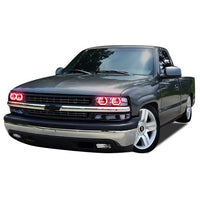 Chevrolet Silverado ColorChase LED Halo Headlight Kit 1998-2002