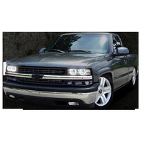 Chevrolet Silverado ColorChase LED Halo Headlight Kit 1998-2002