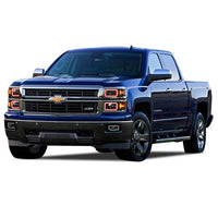 Chevrolet Silverado Non Projector V.3 Fusion Color Change LED Halo Headlight Kit 2014-2016