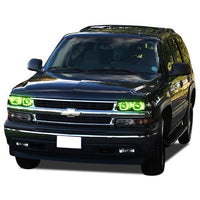 Chevrolet Tahoe ColorChase LED Halo Headlight Kit 2000-2006