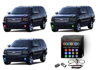 Chevrolet Tahoe V.3 Fusion Color Change LED Halo Fog Light Kit 2007-2013