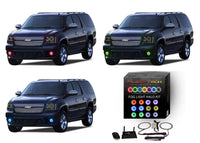 Chevrolet Tahoe V.3 Fusion Color Change LED Halo Fog Light Kit 2007-2013