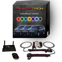 Chevrolet Tahoe V.3 Fusion Color Change LED Halo Fog Light Kit 2007-2013