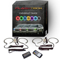 Chevrolet Tahoe V.3 Fusion Color Change LED Halo Headlight Kit 2007-2013