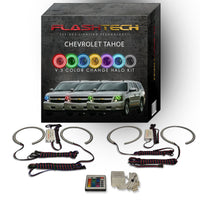 Chevrolet Tahoe V.3 Fusion Color Change LED Halo Headlight Kit 2007-2013
