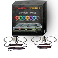 Chevrolet Tahoe V.3 Fusion Color Change LED Halo Headlight Kit 2007-2013