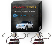 Chevrolet Trailblazer V.3 Fusion Color Change LED Halo Headlight Kit 2002-2009