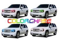 Chevrolet Trailblazer ColorChase LED Halo Headlight Kit 2002-2009