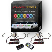 Chevrolet Trailblazer V.3 Fusion Color Change LED Halo Headlight Kit 2002-2009