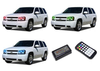 Chevrolet Trailblazer V.3 Fusion Color Change LED Halo Headlight Kit 2002-2009