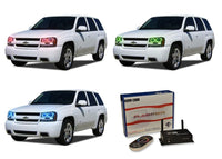 Chevrolet Trailblazer V.3 Fusion Color Change LED Halo Headlight Kit 2002-2009
