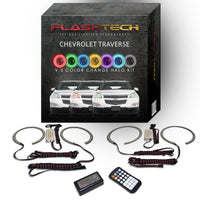 Chevrolet Traverse V.3 LED Halo Headlight Kit 2009-2012