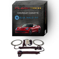 Chevrolet Corvette V.3 Fusion Color Change LED Halo Headlight Kit 2014-2016