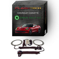 Chevrolet Corvette V.3 Fusion Color Change LED Halo Headlight Kit 2014-2016