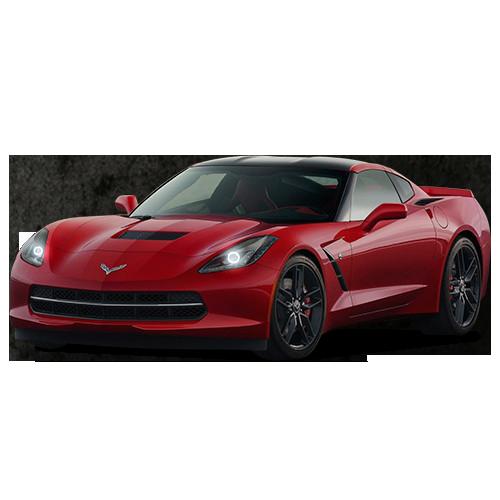 Chevrolet Corvette White LED Halo Headlight Kit 2014-2016