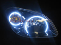 Pontiac G5 White LED Halo Headlight Kit 2005-2010