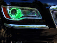 Chrysler 300 V.3 Fusion Color Change LED Halo Headlight Kit 2011-2016
