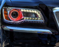 Chrysler 300 V.3 Fusion Color Change LED Halo Headlight Kit 2011-2016