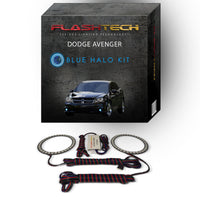 Dodge Avenger V.3 Fusion Color Change LED Halo Fog Light Kit 2008-2015