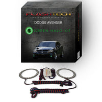 Dodge Avenger V.3 Fusion Color Change LED Halo Fog Light Kit 2008-2015