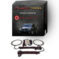 Dodge Avenger V.3 Fusion Color Change LED Halo Fog Light Kit 2008-2015