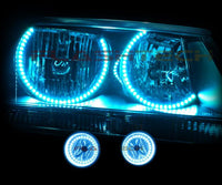 Dodge Avenger V.3 Fusion Color Change Headlight & LED Halo Fog Light Kit 2008-2010