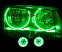 Dodge Avenger V.3 Fusion Color Change Headlight & LED Halo Fog Light Kit 2008-2010