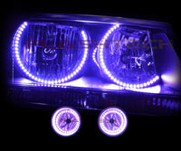 Dodge Avenger V.3 Fusion Color Change Headlight & LED Halo Fog Light Kit 2008-2010