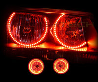 Dodge Avenger V.3 Fusion Color Change Headlight & LED Halo Fog Light Kit 2008-2010
