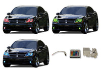 Dodge Avenger V.3 Fusion Color Change Headlight & LED Halo Fog Light Kit 2008-2010