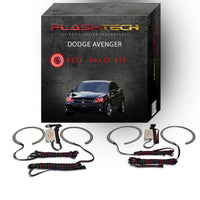 Dodge Avenger V.3 Fusion Color Change LED Halo Headlight Kit 2008-2015