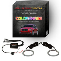 Dodge Caliber ColorChase LED Halo Fog Light Kit 2007-2012