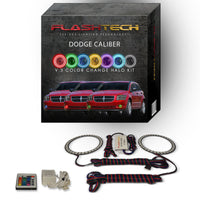 Dodge Caliber V.3 Fusion Color Change LED Halo Fog Light Kit 2007-2012