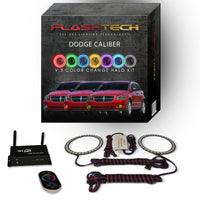 Dodge Caliber V.3 Fusion Color Change LED Halo Fog Light Kit 2007-2012